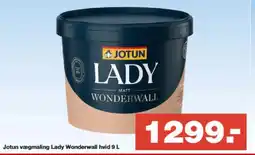Bauhaus JOTUN Vægmaling lady wonderwall hvid tilbud