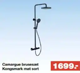 Bauhaus Camargue brusesæt kongsmark mat sort tilbud
