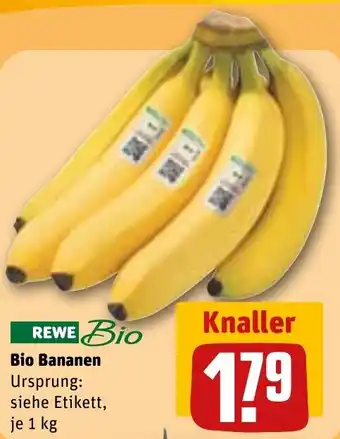 REWE Bio Bananen tilbud