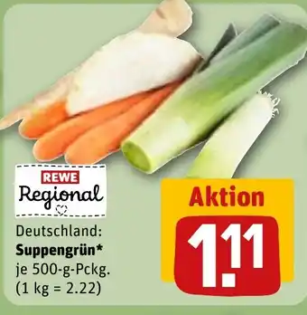 REWE Deutschland: Suppengrün tilbud