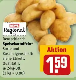 REWE Deutschland: Speisekartoffeln* tilbud