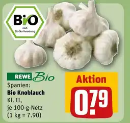 REWE Spanien: Bio Knoblauch Kl. II, tilbud