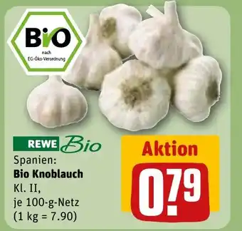 REWE Spanien: Bio Knoblauch Kl. II, tilbud