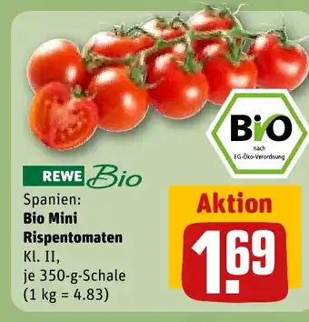 REWE Spanien: Rispentomaten tilbud