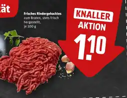 REWE Frisches Rindergehacktes tilbud