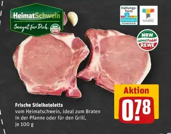 REWE Frische Stielkoteletts tilbud