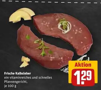 REWE Frische Kalbsleber ein vitaminreiches und schnelles tilbud