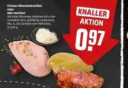 REWE Frisches Hähnchenbrustfilet natur tilbud