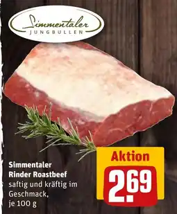 REWE Rinder Roastbeef tilbud