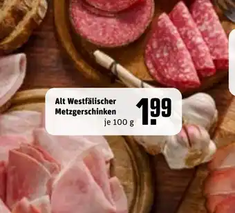 REWE Alt Westfälischer Metzgerschinken tilbud