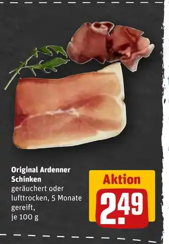 REWE Original Ardenner Schinken tilbud