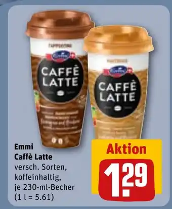 REWE Emmi Caffè Latte tilbud