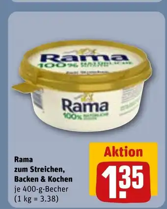 REWE Rama zum Streichen, Backen & Kochen tilbud