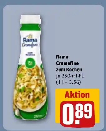 REWE Rama Cremefine zum Kochen tilbud