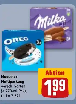 REWE Mondelez Multipackung versch. Sorten tilbud