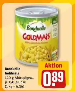 REWE Bonduelle Goldmais tilbud