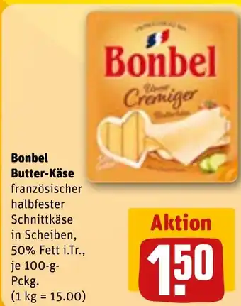 REWE Bonbel Butter-Käse tilbud