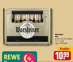 REWE Warsteiner Pils tilbud