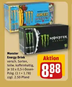 REWE Monster Energy Drink tilbud