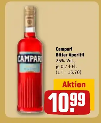 REWE Campari Bitter Aperitif tilbud