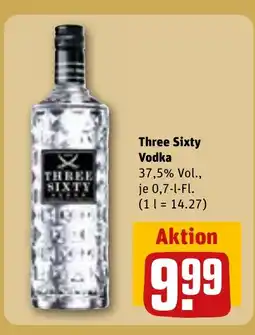 REWE Three Sixty Vodka tilbud