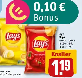 REWE Lay's Chips tilbud