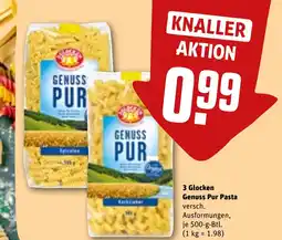 REWE 3 Glocken Genuss Pur Pasta versch. tilbud