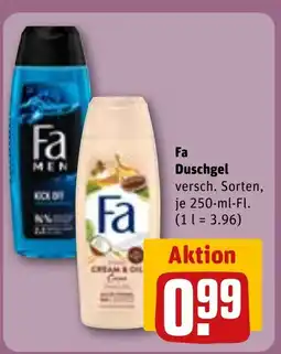 REWE Fa Duschgel tilbud