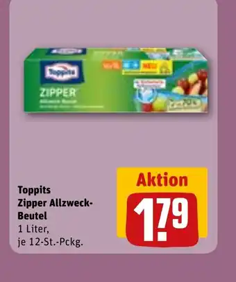 REWE Toppits Zipper Allzweck- tilbud