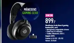 Elgiganten SteelSeries Arctis Nova 5 gaming headset (PC, sort) tilbud