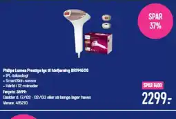 Elgiganten Philips Lumea Prestige lys til hårfjerning BR194500 tilbud