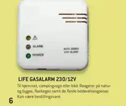 XL-BYG LIFE GASALARM 230/12V tilbud