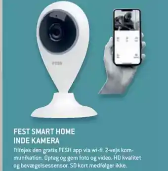 XL-BYG FEST SMART HOME INDE KAMERA tilbud