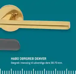 XL-BYG HABO DØRGREB DENVER tilbud