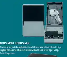 XL-BYG ABUS NØGLEBOKS MINI tilbud