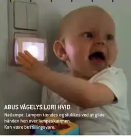 XL-BYG ABUS VÅGELYS LORI HVID tilbud