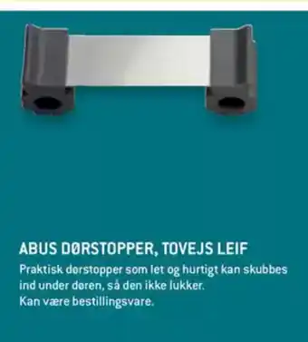 XL-BYG ABUS DØRSTOPPER, TOVEJS LEIF tilbud