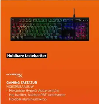 Power GAMING TASTATUR HX639N5AAUUW tilbud