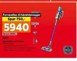 Power Dyson ledningsfri støvsuger gensdetabs tilbud