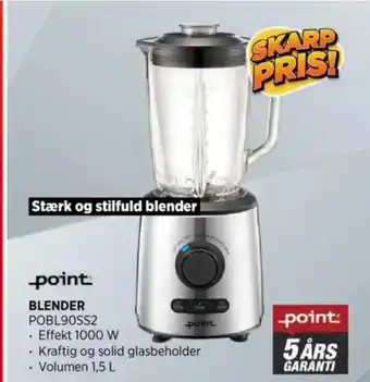 Power Blender pobl90ss2 tilbud