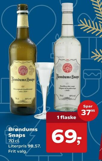 Kvickly Brøndums Snaps tilbud