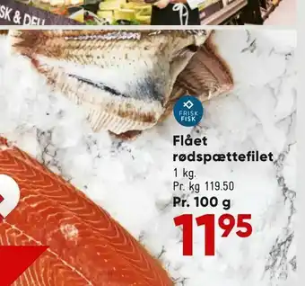 Bilka Flået rødspættefilet tilbud