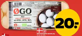 Netto ØGO økologiske danske æg tilbud