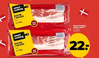 Netto Smart Cooking bacon i skiver tilbud