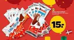 Netto Kinder snack multipak tilbud