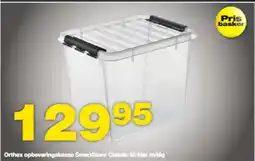 Orthex opbevaringskasse SmartStore Classic 50 klar m/låg