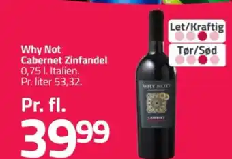 Fleggaard Why Not Cabernet Zinfandel tilbud