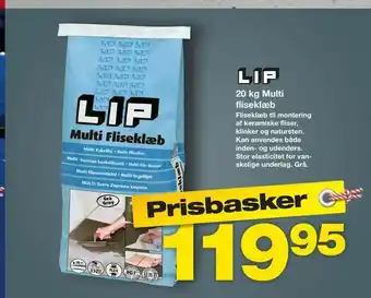 20 kg Multi fliseklæb