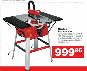 Bauhaus Bordrundsav tilbud