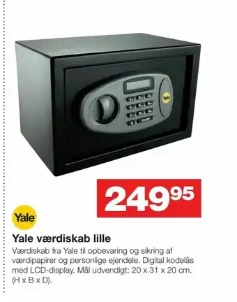 Bauhaus Yale værdiskab lille tilbud